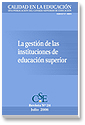 					View No. 24 (2006): Revista Calidad en la Educación: La gestión de las instituciones de educación superior
				